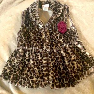 Leopard vest rose 🥀
